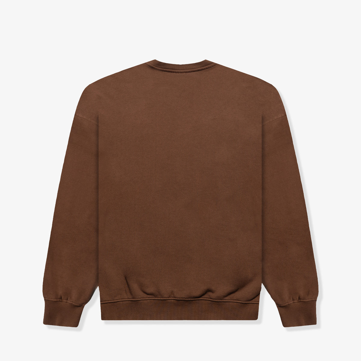 Winter Script &#39;23 Oversized Crew - Washed Coffee