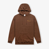 Winter Script '23 Oversized Hoodie - Washed Coffee