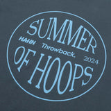 Throwback X Hahn Summer Of Hoops T-Shirt - Petrol
