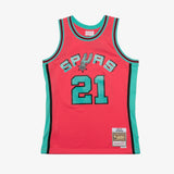 Tim Duncan San Antonio Spurs 98-99 HWC Swingman Jersey - Pink