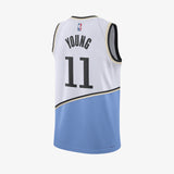 Trae Young Atlanta Hawks 2024/25 City Edition Swingman Jersey - White
