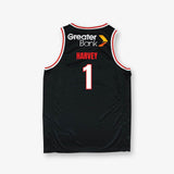 Tyler Harvey Illawarra Hawks 2025 NBL Primary Jersey - Black