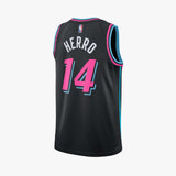Tyler Herro Miami Heat 2025/26 City Edition Swingman Jersey - Black