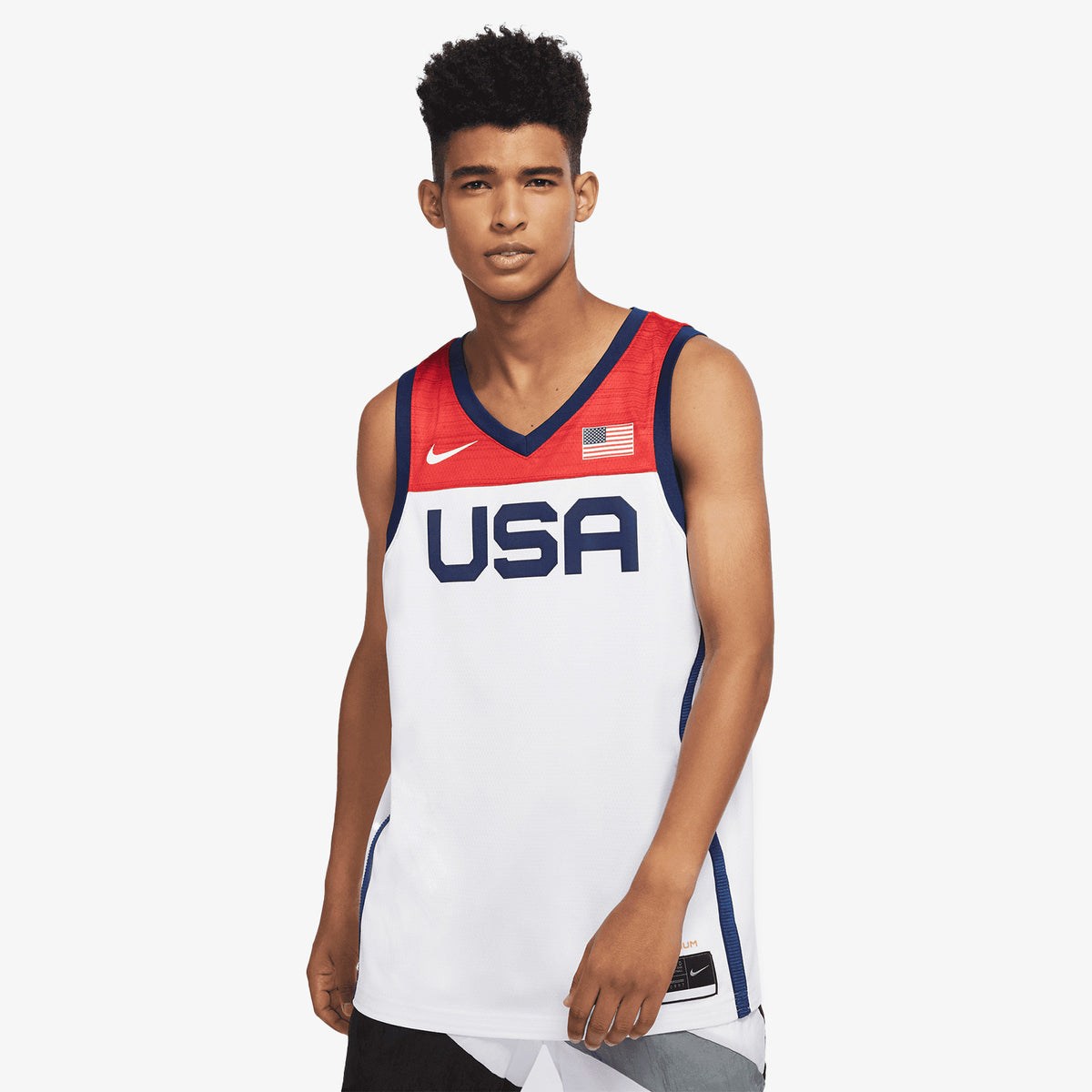 USA National Team FIBA Jersey - White