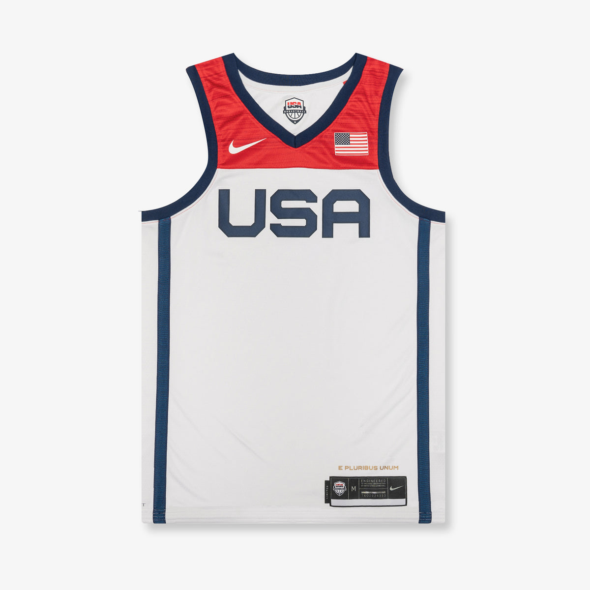 USA National Team FIBA Jersey - White