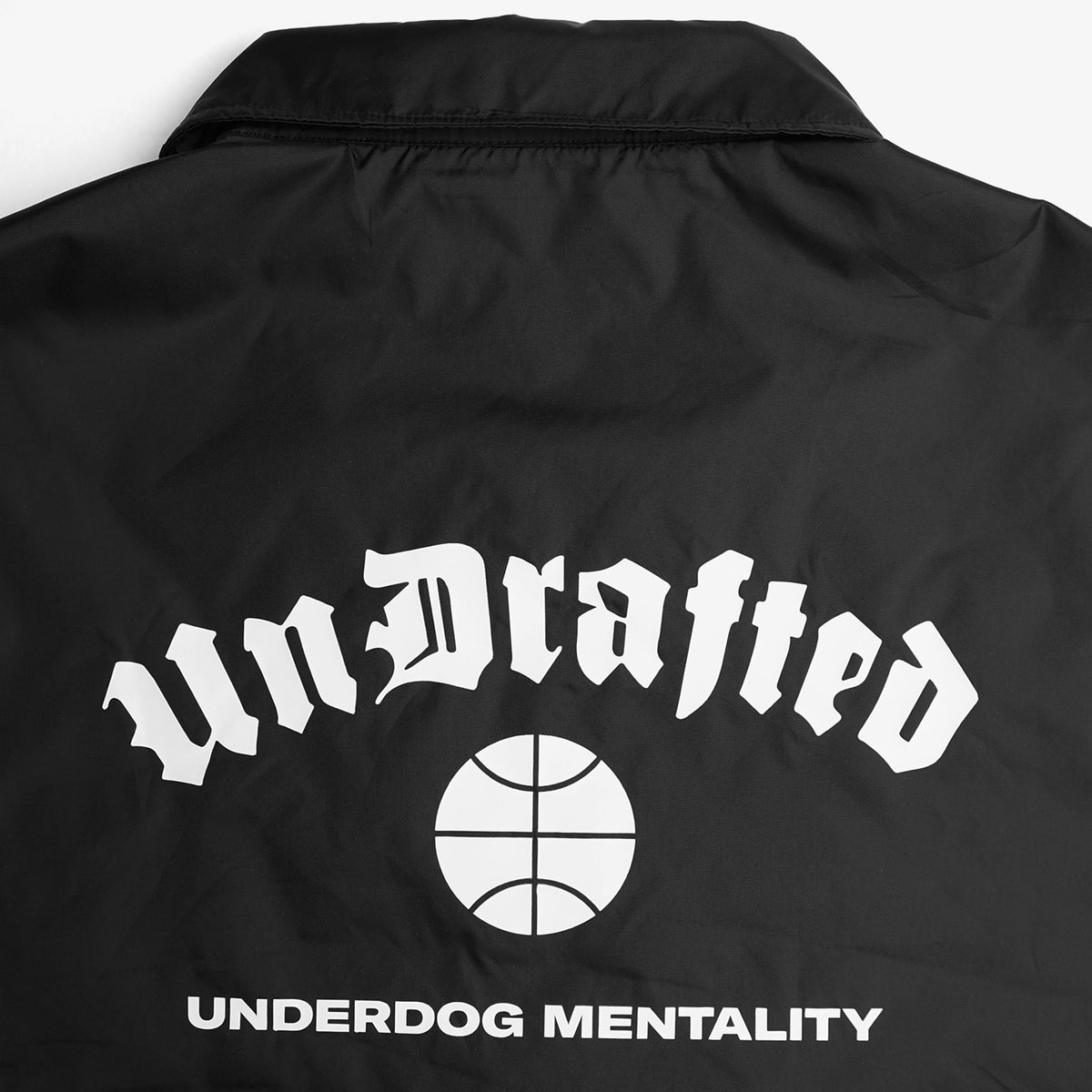 Underdog Mentality Coach Jacket - Black