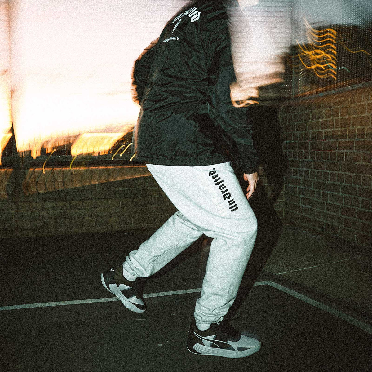 Underdog Mentality Sweatpants - Snow Marle