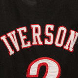 Allen Iverson Philadelphia 76ers HWC Swingman Jersey - Black