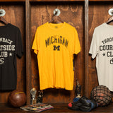 University of Michigan Cotton T-Shirt - Yellow