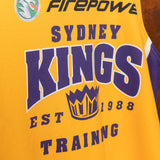 Sydney Kings Training Reversible Jersey - Yellow/Navy