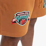 Vancouver Grizzlies 1995 Inaugural Season Shorts - Brown