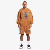 Vancouver Grizzlies 1995 Inaugural Season Shorts - Brown