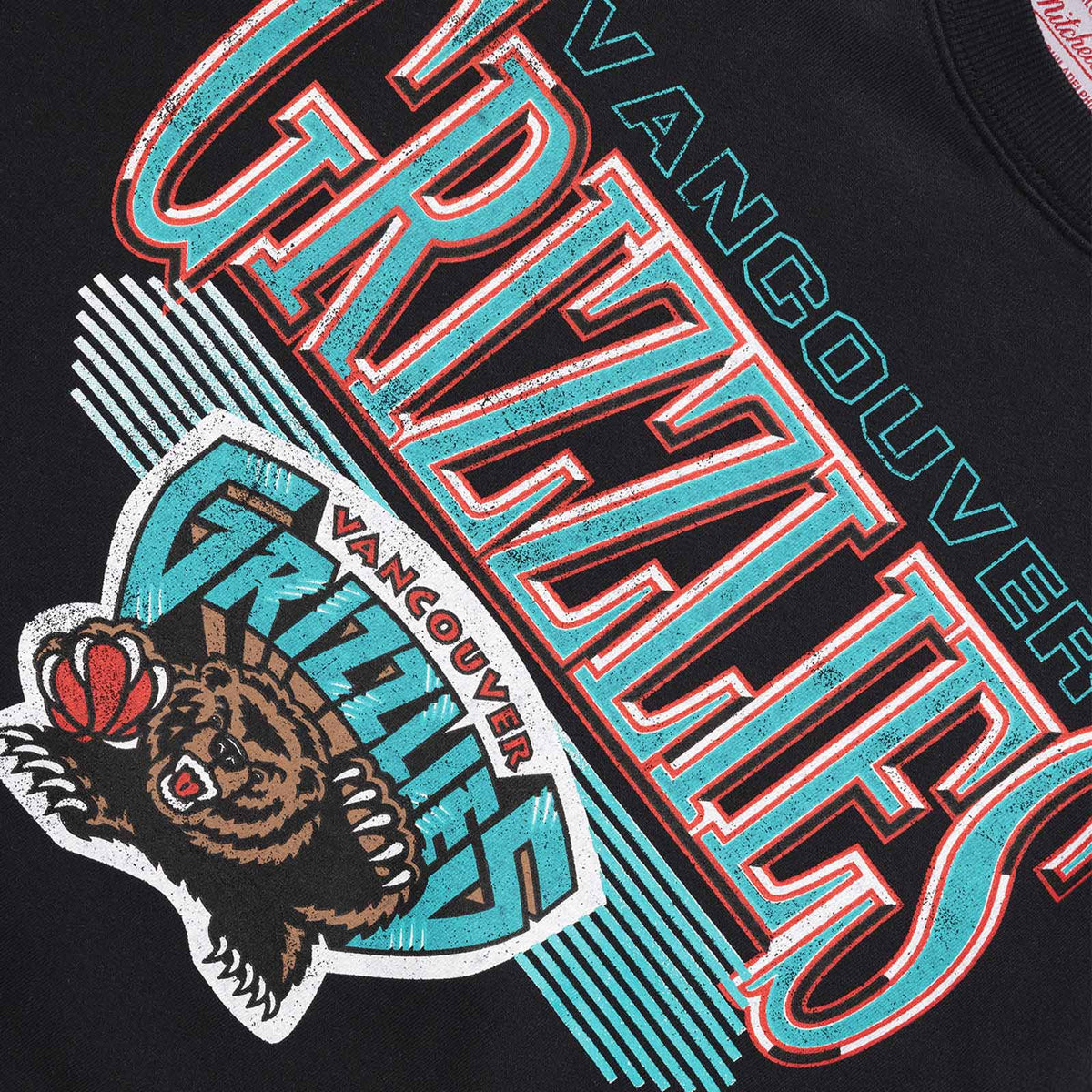 Vancouver Grizzlies Underscore Crew Sweatshirt - Black