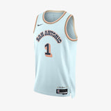 Victor Wembanyama San Antonio Spurs 2024/25 City Edition Swingman Jersey - Glacier Blue