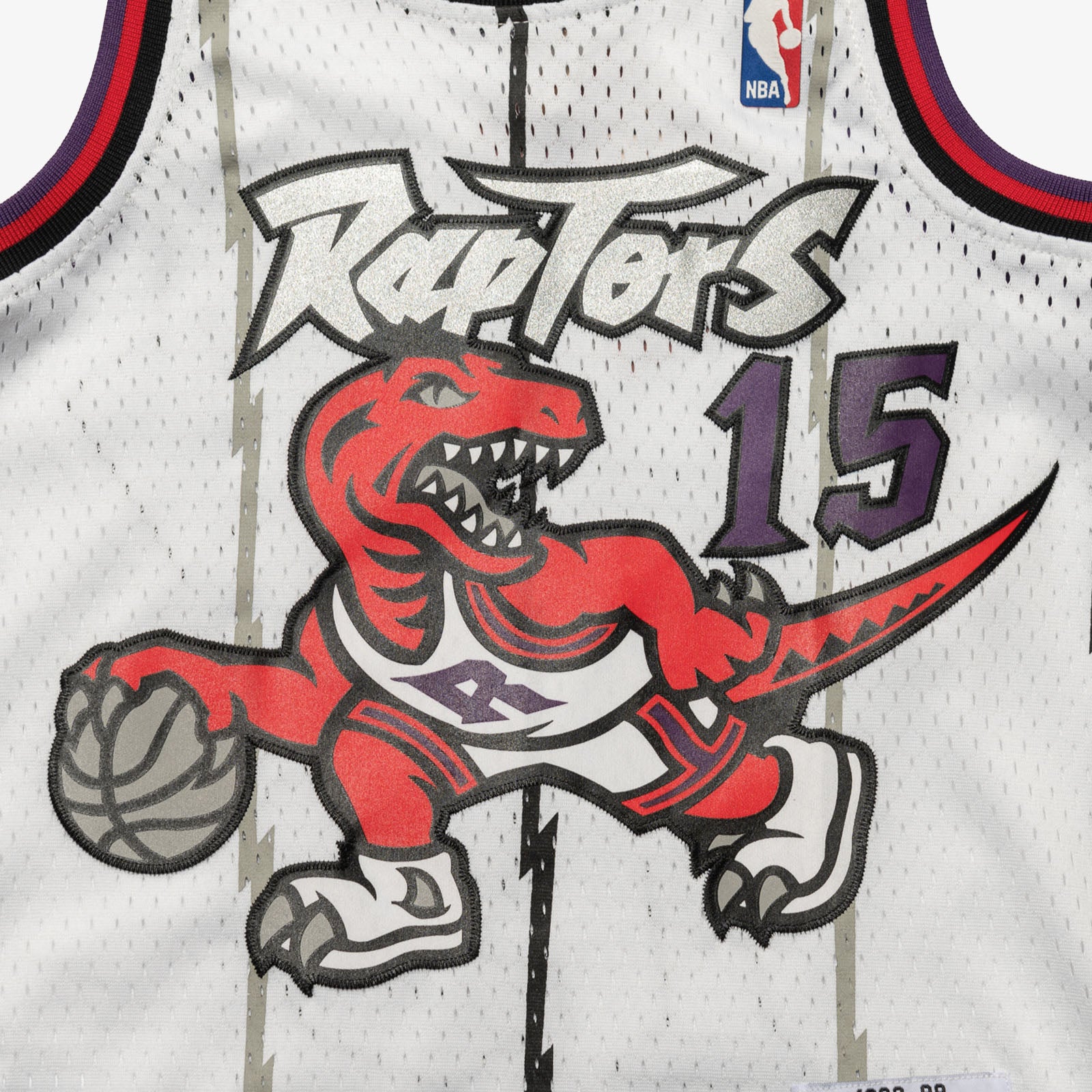 NBA_ Toronto''Raptors''Basketball Stitched Vince 15 Carter Rerto