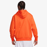 WNBA Fleece Pullover Hoodie - Brilliant Orange/White