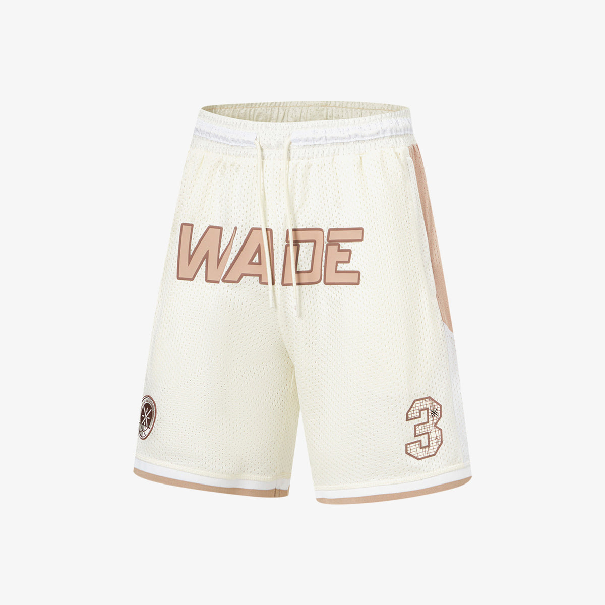 Wade Hall Of Fame Mesh Shorts - Cream