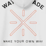 Wade 'Make Your Own Way' Hoodie - White