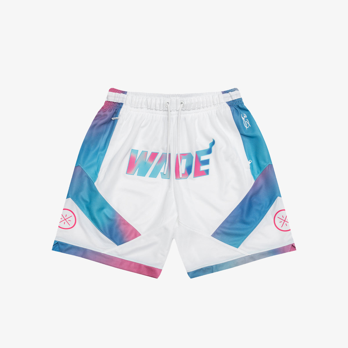 Wade Mesh Shorts - White