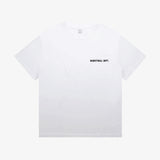 Basketball Department Faded Box Tee - White
