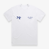 Throwback 'New York or Nowhere' Tee - White