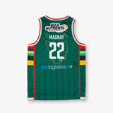 Will Magnay Tasmania Jackjumpers 2025 NBL Primary Jersey - Forest