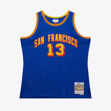 Wilt Chamberlain San Francisco Warriors 63-64 HWC Swingman Jersey - Blue