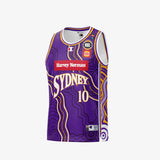 Xavier Cooks Sydney Kings NBL 24/25 Indigenous Authentic Youth Jersey - Purple