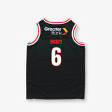 Youth Will Hickey Illawarra Hawks 2025 NBL Primary Jersey - Black