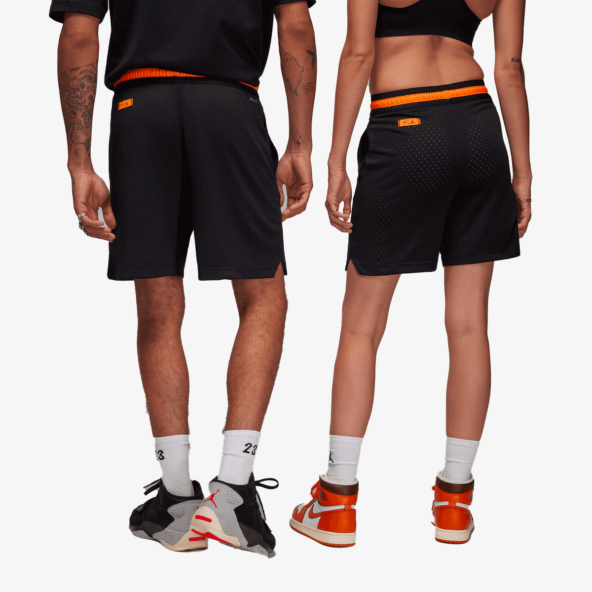 Zion Mosaic Dri-FIT Diamond Shorts - Black