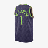 Zion Williamson New Orleans Pelicans 2024/25 City Edition Swingman Jersey - Ink