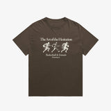 Basketball & Friends "The Art of the Hesitation" Heavy Tee - Faded Brown