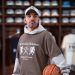 Basketball & Friends The Art of the Hesitation Heavy Tee - Faded Brown
