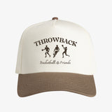 Basketball & Friends "Association" Two-Tone Cap - Cream/Walnut
