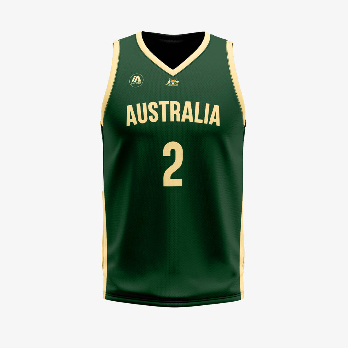 Matisse Thybulle Australian Boomers 2023 FIBA Basketball World Cup Jersey - Green