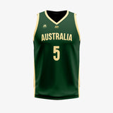 Patty Mills Australian Boomers 2023 FIBA Basketball World Cup Jersey - Green