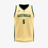 Josh Green Australian Boomers 2023 FIBA Basketball World Cup Jersey - Gold