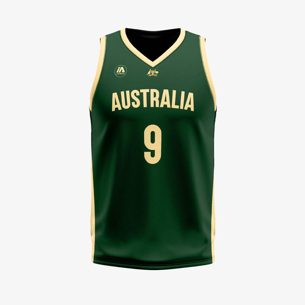 Xavier Cooks Australian Boomers 2023 FIBA Basketball World Cup Jersey - Green