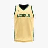 Australian Boomers 2023 FIBA Basketball World Cup Reversible Training Jersey - Green