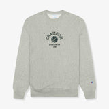 Clubhouse Logo Crew Sweatshirt - Grey Marle