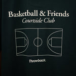 Basketball & Friends Courtside Club Heavy Tee - Pine