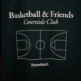 Basketball & Friends Courtside Club Heavy Tee - Pine