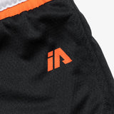 Basketball Pocket Women’s Shorts - Navy/Orange