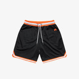 Basketball Pocket Shorts - Navy/Orange