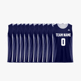 iAthletic Reversible Training Jersey Team Pack - Navy/White