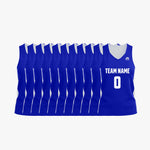 iAthletic Womens Reversible Training Jersey Team Pack - Royal/White