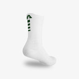 Elite Performance Crew Socks - White/Green