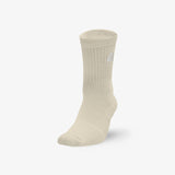 Logo Crew Socks - Ecru