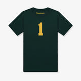 Green & Gold Warm Up T-Shirt - Adults