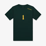 Green & Gold Warm Up T-Shirt - Adults